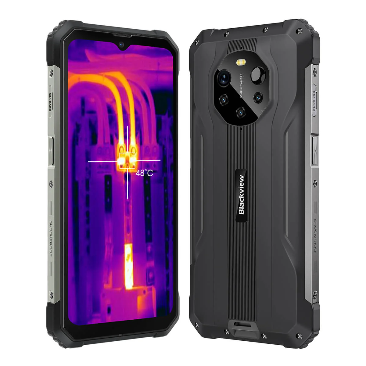 Blackview BL8800 Pro 6,58" 8+128GB 5G Wärmebild-Robuster Smartphone - Image 8