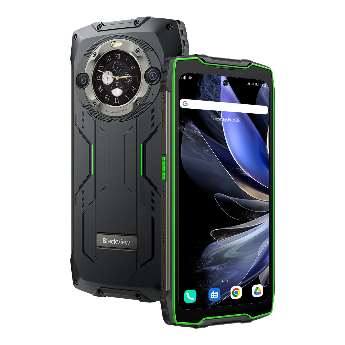 Blackview BV9300 Pro 8/12GB+256GB 6,7-Zoll Haupt- & 1,3-Zoll Rund-Secondary-Display Eingebauter 100LM Taschenlampe 15080mAh 4G Robustes Smartphone - Image 20