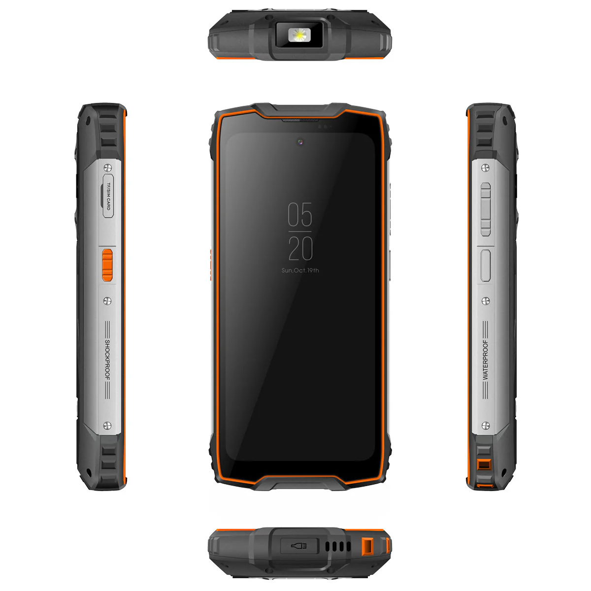 Blackview BV9300 Pro 8/12GB+256GB 6,7-Zoll Haupt- & 1,3-Zoll Rund-Secondary-Display Eingebauter 100LM Taschenlampe 15080mAh 4G Robustes Smartphone - Image 7