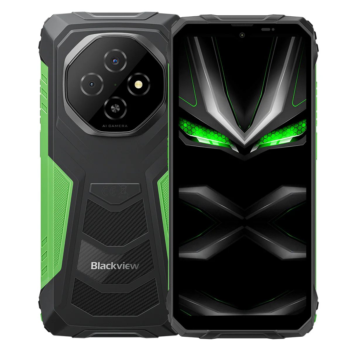 Blackview FORT 1 6,56-Zoll 90Hz Smart AI Display Unisoc Tiger T615 Octa-Core 10000mAh 4G AI Robust Telefon - Image 3