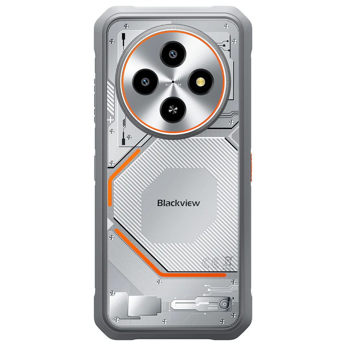 Blackview FORT 2 Ultra-dünnes 6,56-Zoll MediaTek Helio G81 Octa-Core 5000mAh 16MP+13MP KI-Kamera NFC 4G Robustiertes Handy - Image 10