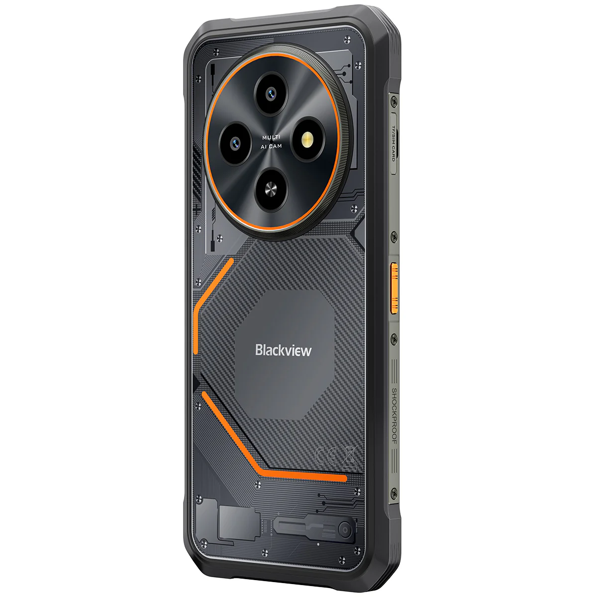 Blackview FORT 2 Ultra-dünnes 6,56-Zoll MediaTek Helio G81 Octa-Core 5000mAh 16MP+13MP KI-Kamera NFC 4G Robustiertes Handy - Image 4