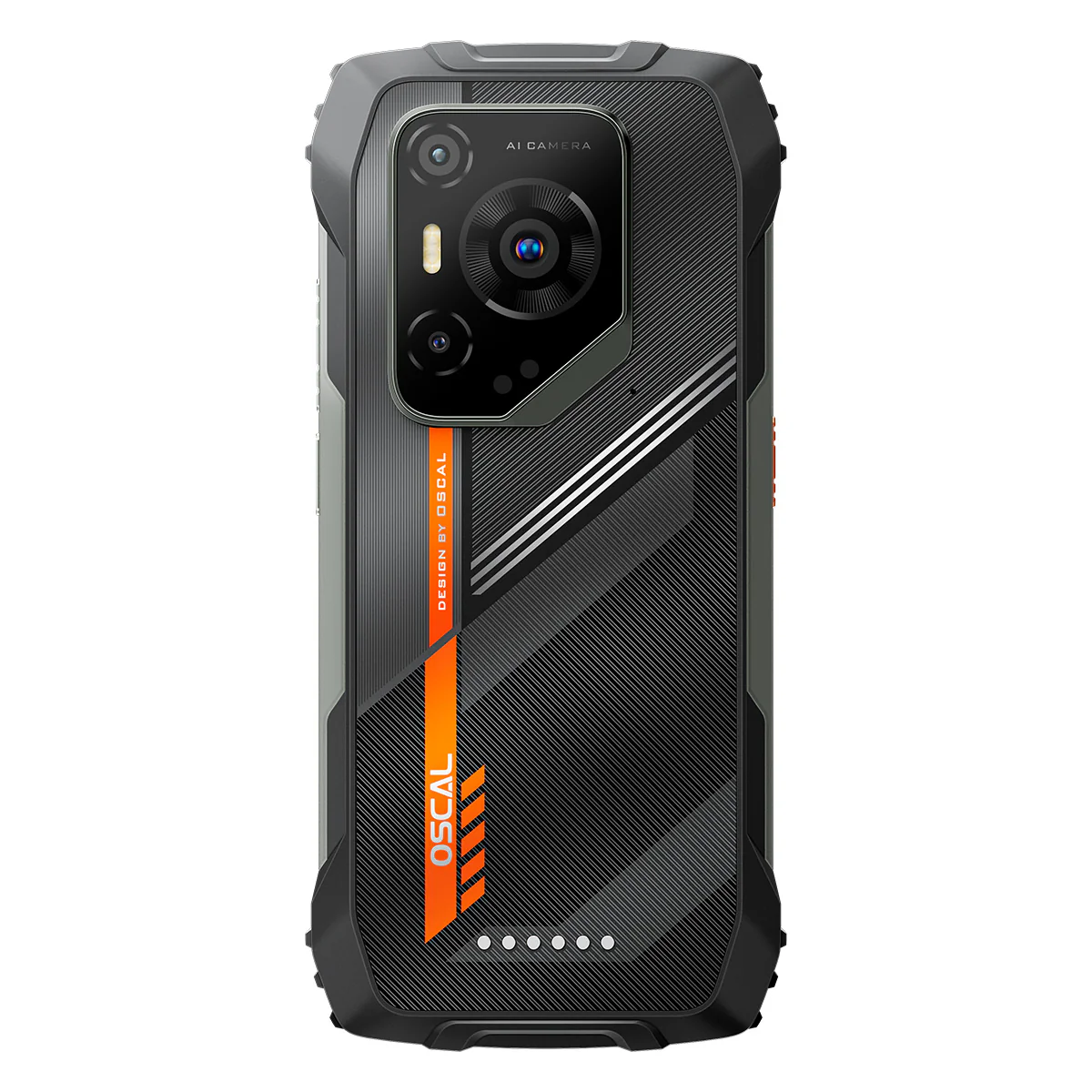 Oscal Pilot 3 6,78 Zoll MediaTek Dimensity 6300 12GB+256GB 50MP+20MP Nachtsichtkamera 7500mAh 5G KI Robust Smartphone - Image 3
