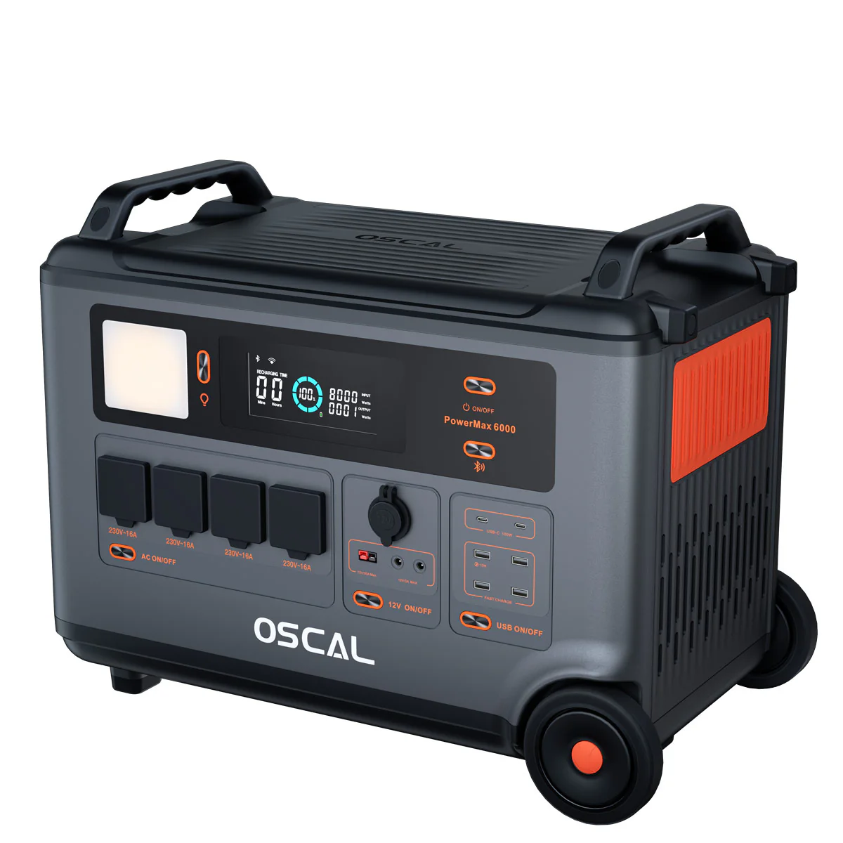 Robustes Blackview Oscal PowerMax 6000-Kraftwerk für die Datensicherung zu Hause und im Freien  - Image 4