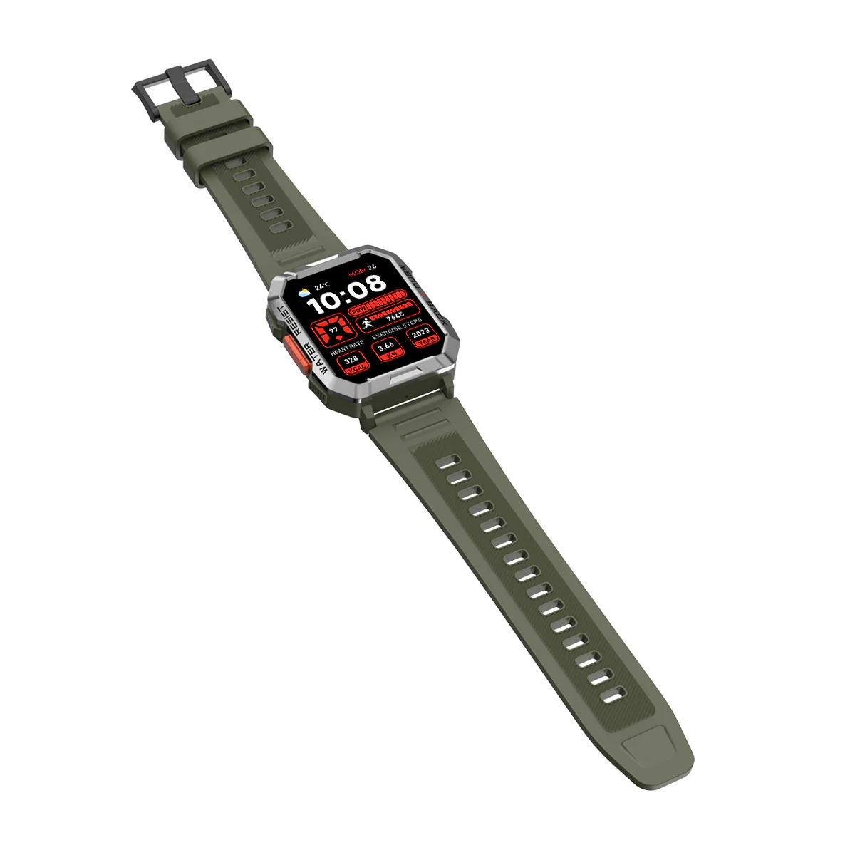 Blackview W60 2,01 Zoll 900 mAh LED-Taschenlampe Campass Outdoor-Smartwatch  - Image 12