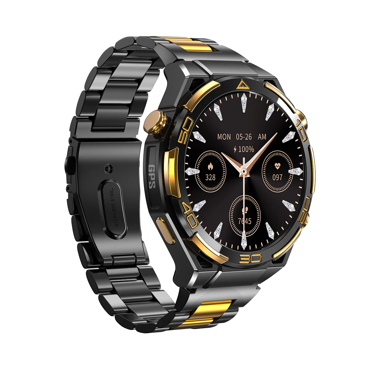 Blackview W90 Pro GPS 1.43-Zoll AMOLED-Bildschirm Eingebaute LED-Taschenlampe Outdoor-Sport-Smartwatch - Image 3