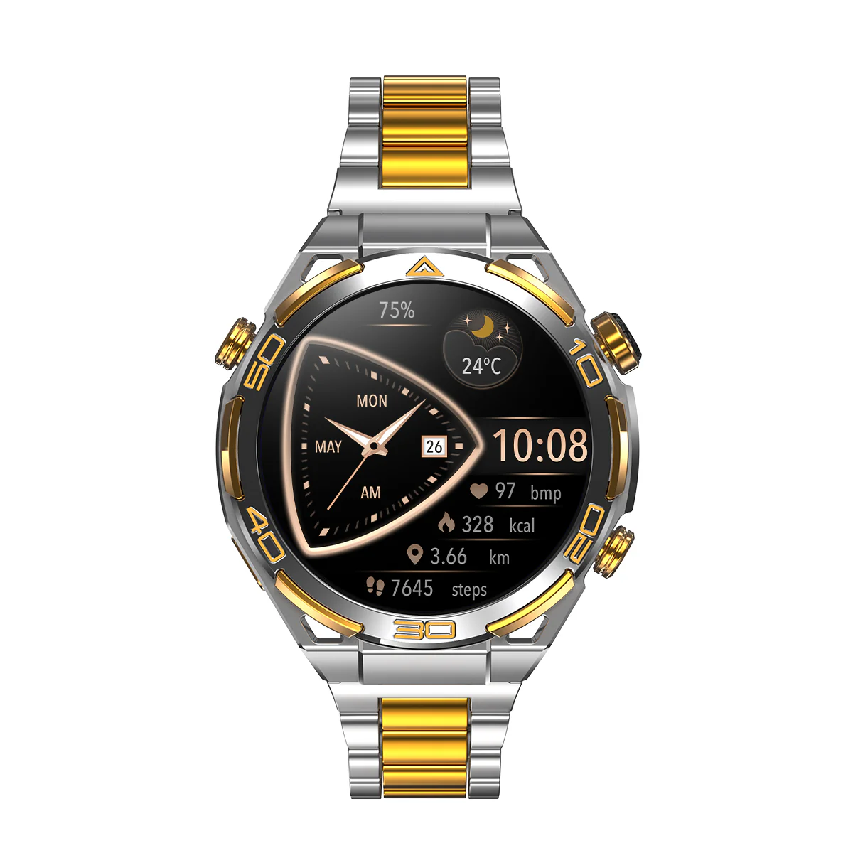 Blackview W90 Pro GPS 1.43-Zoll AMOLED-Bildschirm Eingebaute LED-Taschenlampe Outdoor-Sport-Smartwatch - Image 8