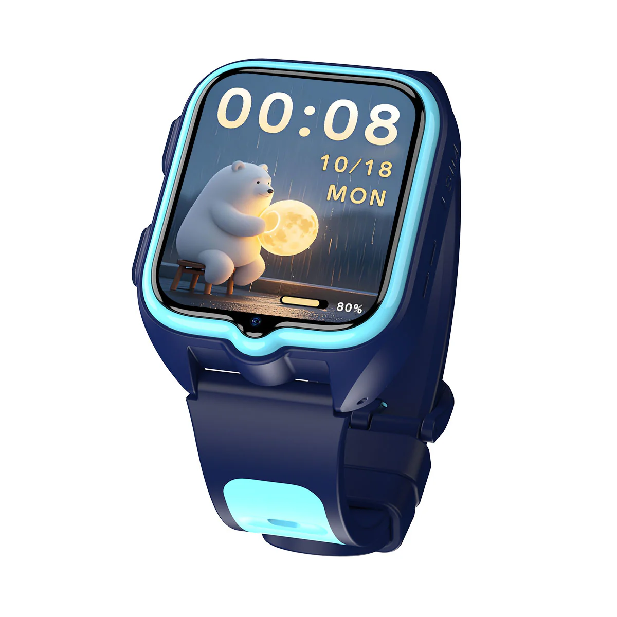 Blackview Z30 1,75-Zoll LED-Taschenlampe GPS + LBS + WIFI KI-Positionierung 4G Videoanruf Kindertelefonuhr - Image 4
